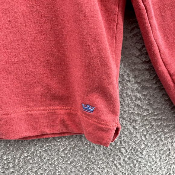 Peter Millar Sweater M Red Golf 1/4 Zip Seaside Mock Neck Pullover Utah Jazz Men - Picture 3 of 11